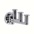 GINGER - KUBIC - PERCHA TRIPLE 4´´ - CROMO
